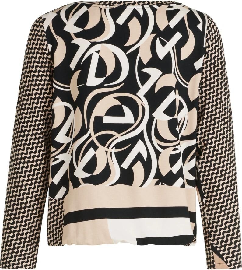 Betty Barclay Casual shirt met elastische tailleband Beige Dames