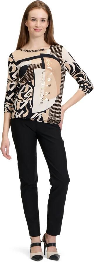 Betty Barclay Casual shirt met elastische tailleband Beige Dames - Foto 4