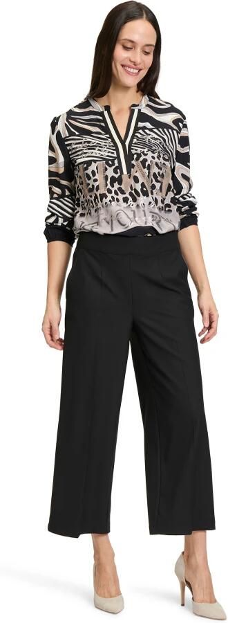 Betty Barclay Regular fit blouseshirt van viscose met tuniekkraag - Foto 5