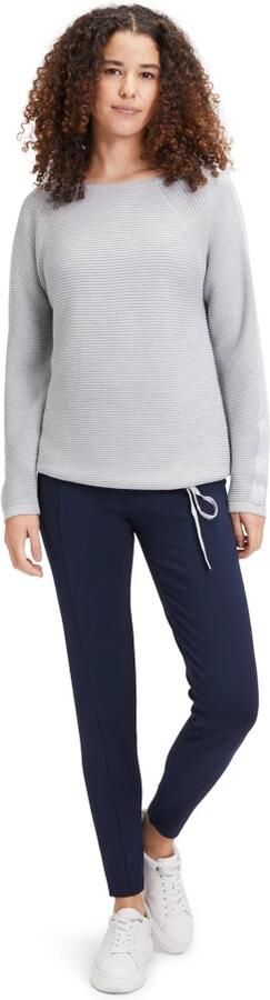 Betty Barclay Elastische taille Skinny Fit Basic Broek Blue Dames - Foto 3