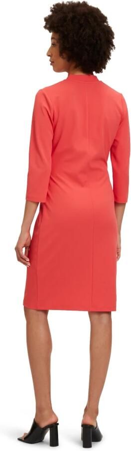 Betty Barclay Elegant Jerseyjurk met Ruches Red Dames - Foto 4