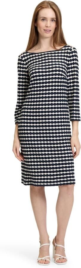 Betty Barclay Elegante jurk met 3 4 mouwen en patroon Blue Dames - Foto 2