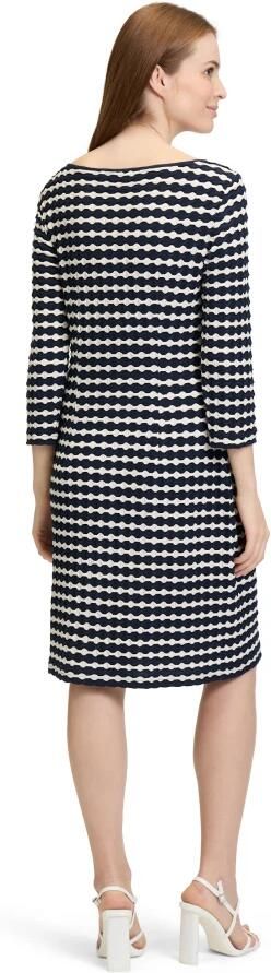 Betty Barclay Elegante jurk met 3 4 mouwen en patroon Blue Dames - Foto 3