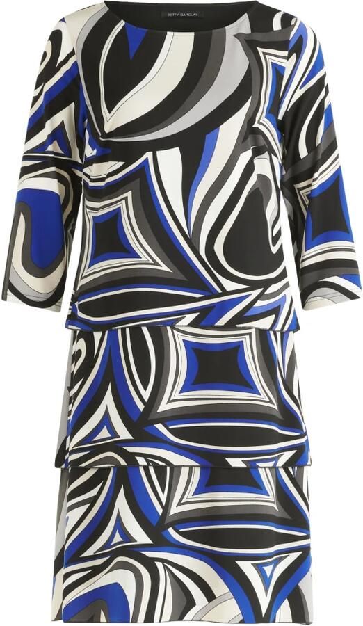 Betty Barclay Elegante Jurk met 3 4 Mouwen Multicolor Dames