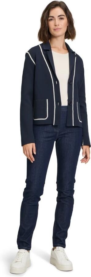 Betty Barclay Elegante Langarm Cardigan Blue Dames - Foto 3