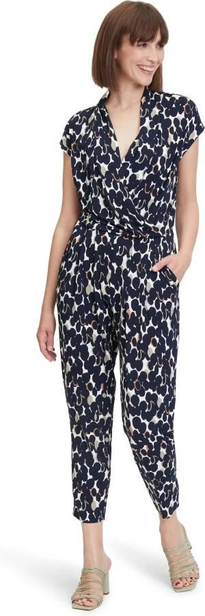 Betty Barclay Gedrukte Jumpsuit met Zakken Multicolor Dames