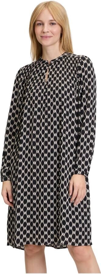 Betty Barclay Knielange jurk met druppelvormige hals