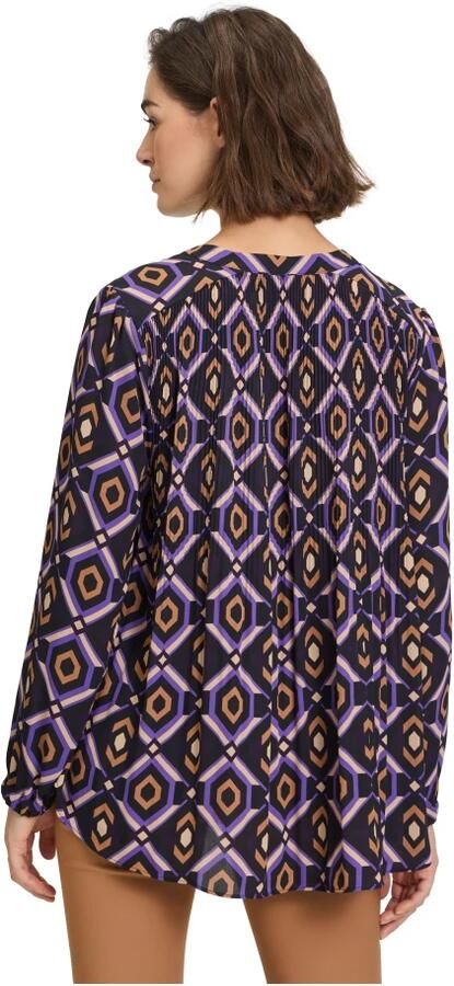 Betty Barclay Regular fit blouseshirt met plissévouwen - Foto 2