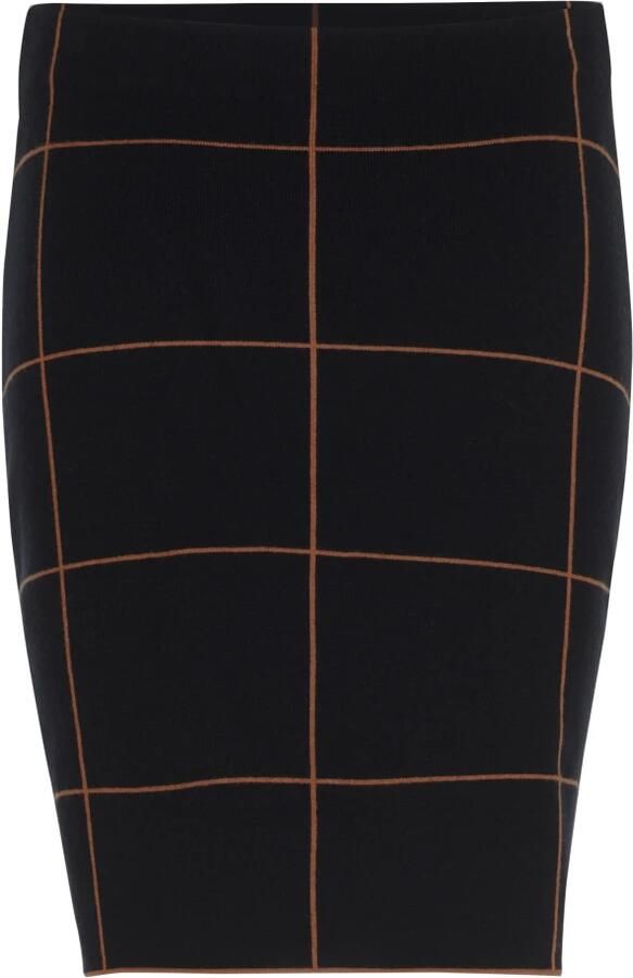 Betty Barclay Minirok van viscose met elastische band - Foto 4