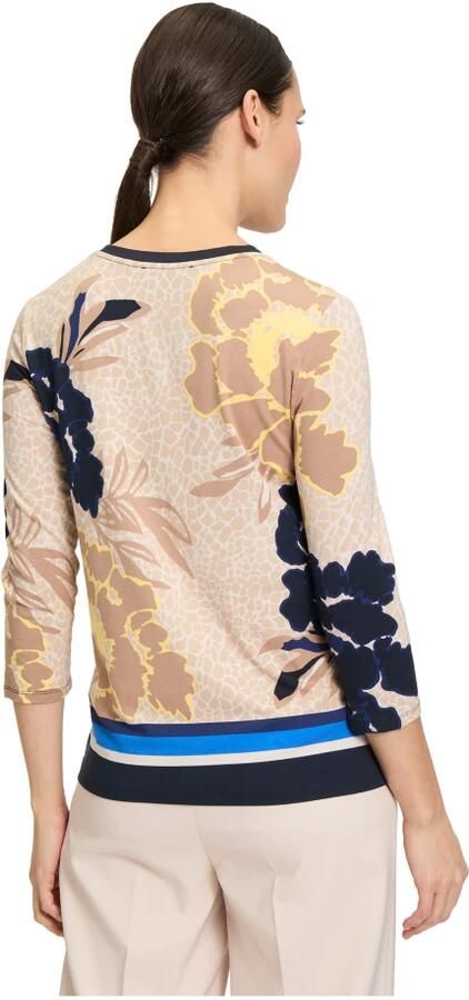 Betty Barclay Gestreept shirt met geribbelde manchetten Multicolor Dames