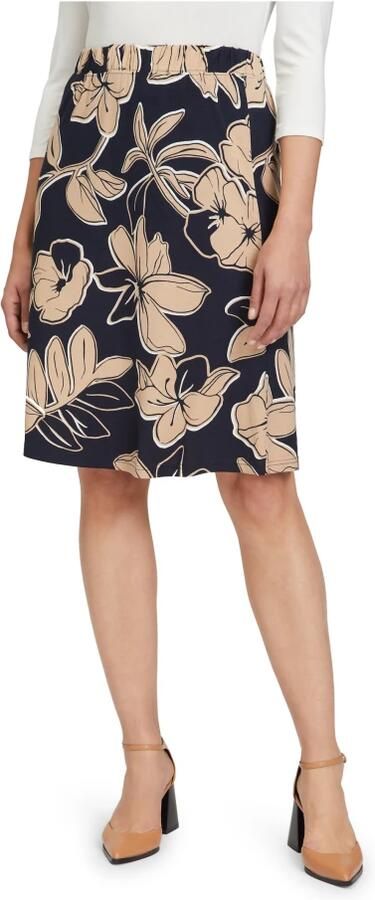 Betty Barclay Knielange rok met elastische band - Foto 3