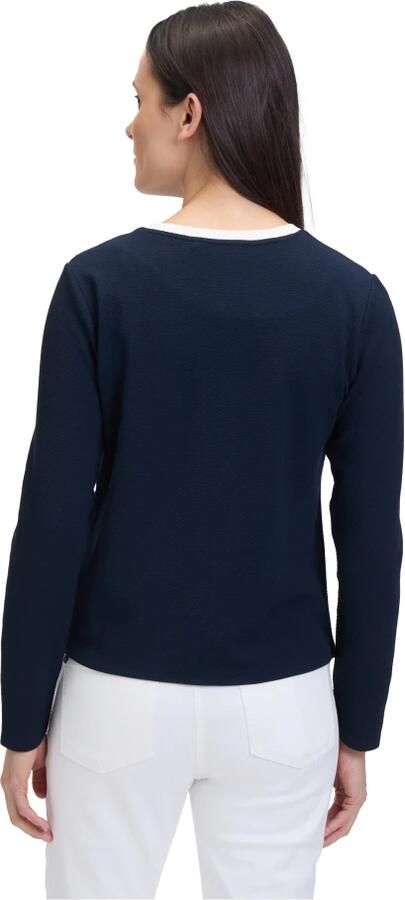 Betty Barclay Gestructureerde jas met rits Blue Dames - Foto 2