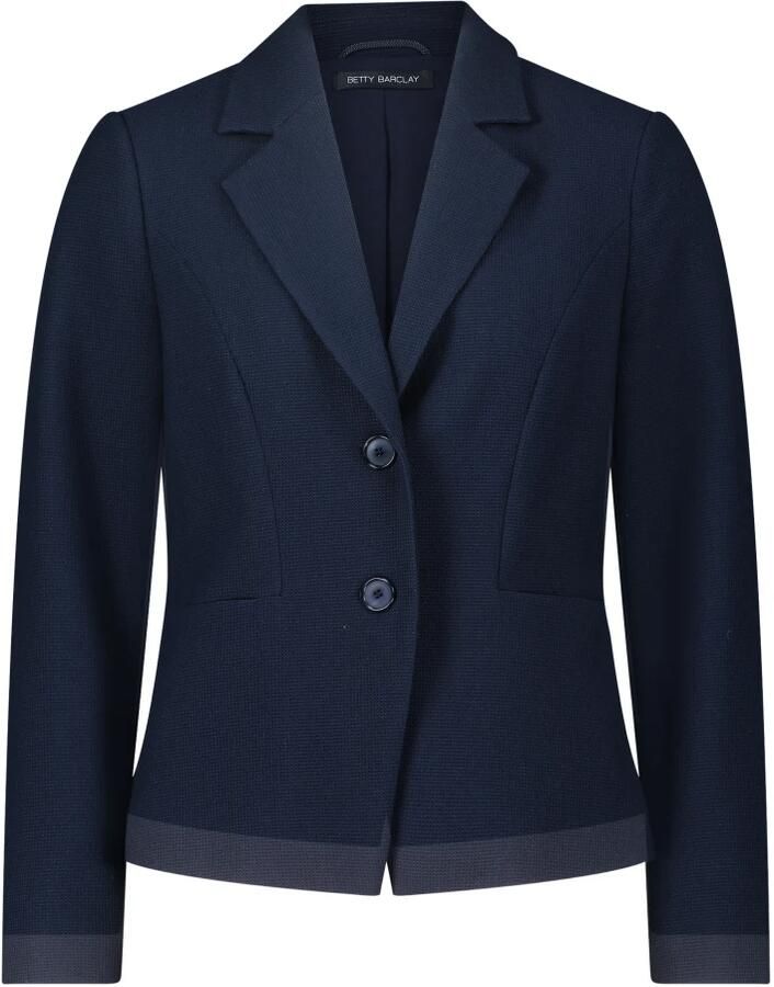 Betty Barclay Getailleerde Blazer Lange Mouw Blue Dames - Foto 4