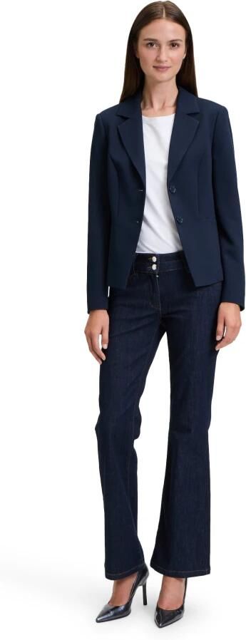 Betty Barclay Getailleerde Blazer Lange Mouw Blue Dames - Foto 3