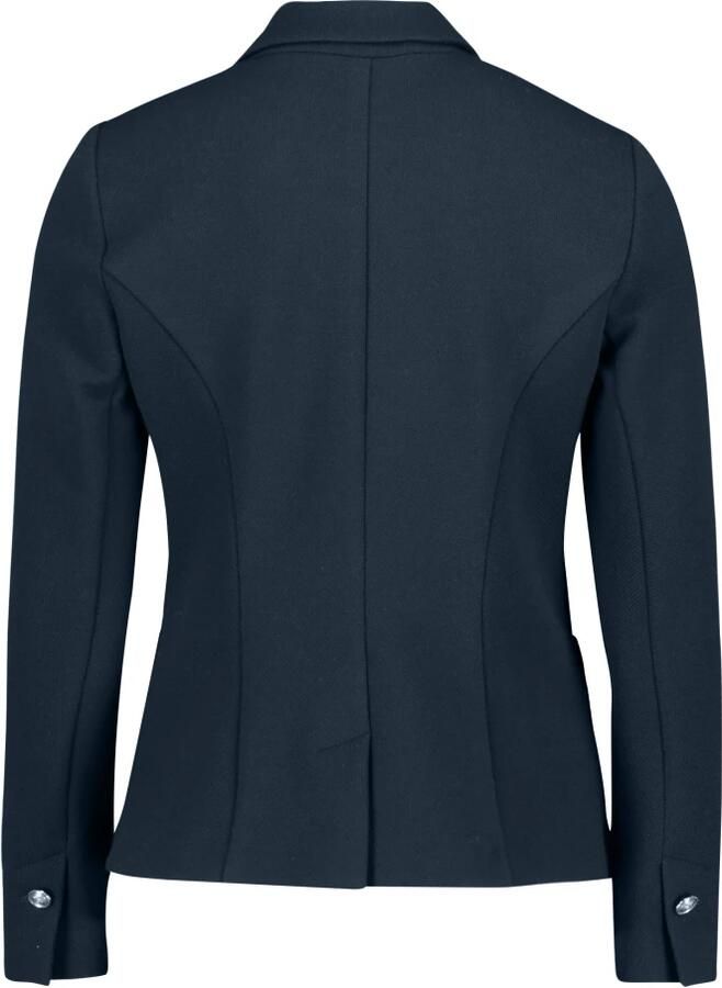 Betty Barclay Getailleerde korte blazer met reverskraag Blue Dames