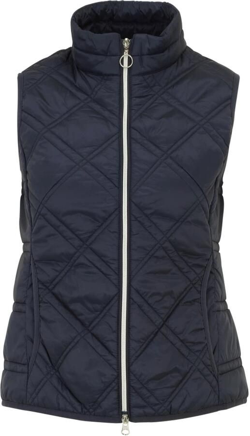 Betty Barclay Gewatteerd vest met rits Blue Dames - Foto 3