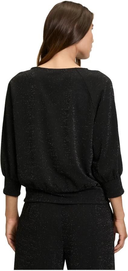 Betty Barclay Glitter Oversized Shirt met Cut-Outs Black Dames - Foto 2
