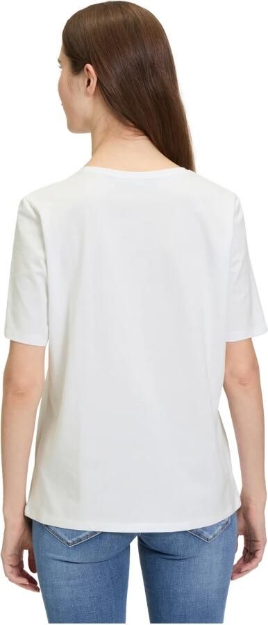 Betty Barclay Glitterend Basic T-shirt met halve mouwen White Dames - Foto 3