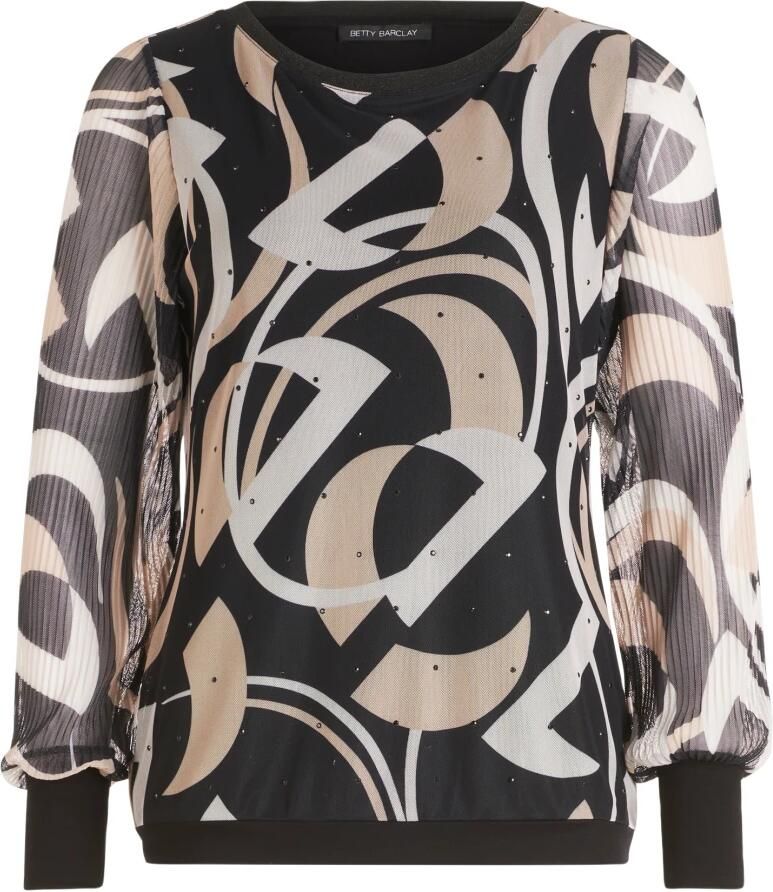 Betty Barclay Shirt met lange mouwen en strass-steentjes - Foto 5