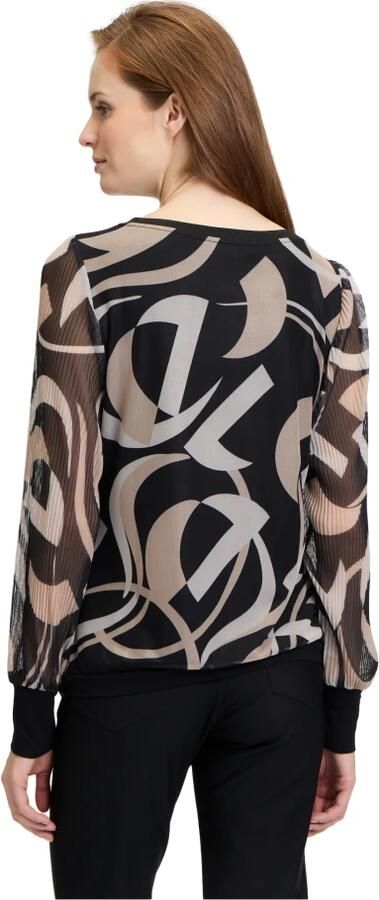 Betty Barclay Shirt met lange mouwen en strass-steentjes - Foto 4