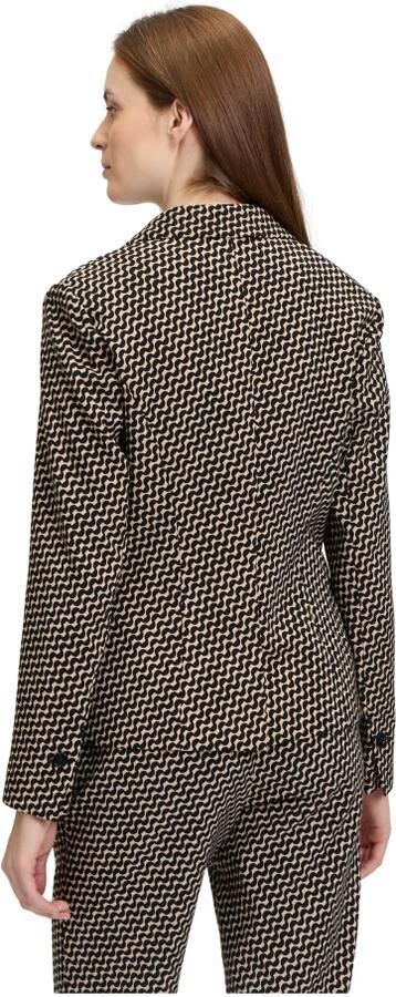 Betty Barclay Grafische Blazer met Elegante Reverskraag Brown Dames - Foto 3