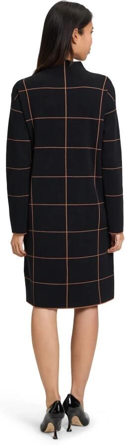 Betty Barclay Jacquard Gebreide Jurk Black Dames - Foto 4