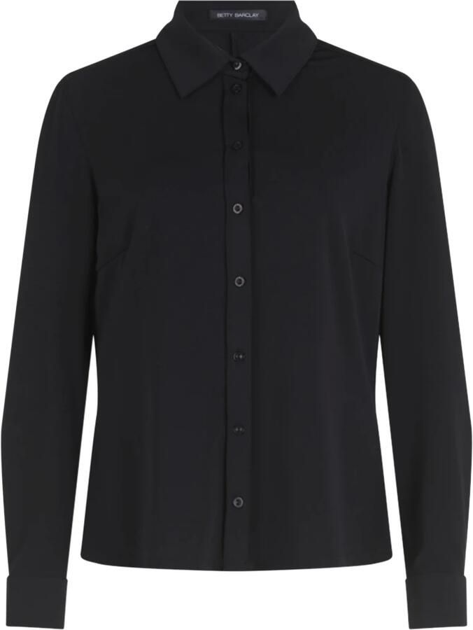 Betty Barclay Regular fit overhemdblouse met overhemdkraag - Foto 4
