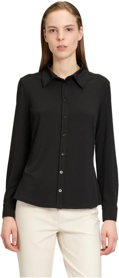 Betty Barclay Regular fit overhemdblouse met overhemdkraag - Foto 2