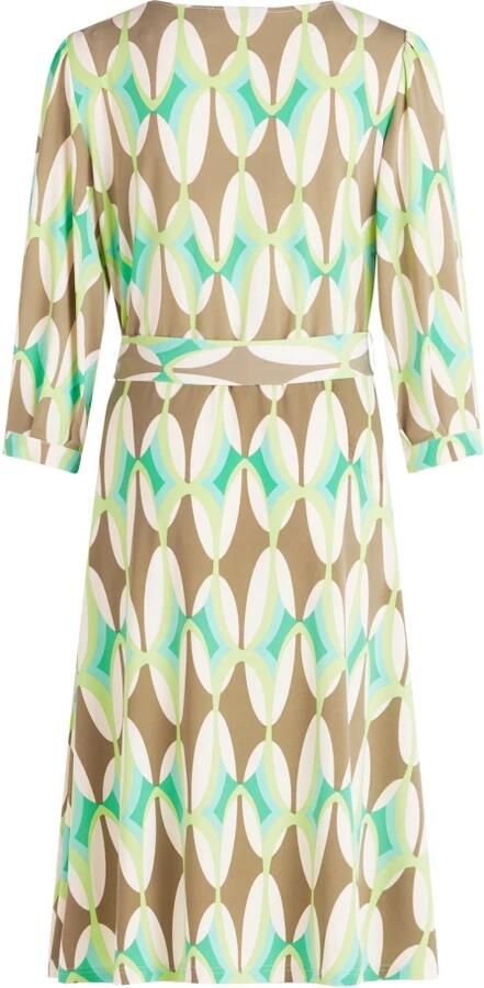 Betty Barclay Jersey Jurk met Grafische Print Multicolor Dames