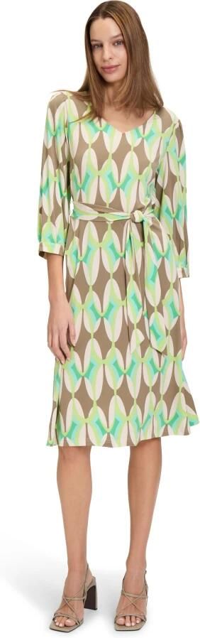 Betty Barclay Jersey Jurk met Grafische Print Multicolor Dames - Foto 3
