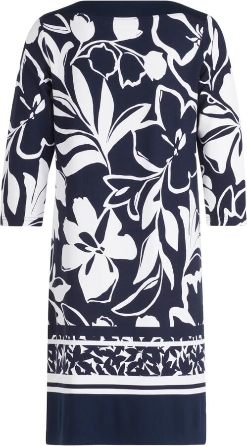 Betty Barclay Jerseyjurk met 3 4 mouwen Blue Dames