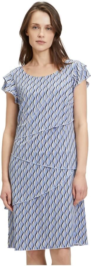 Betty Barclay Jerseyjurk met lagen Multicolor Dames - Foto 2