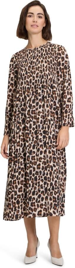 Betty Barclay Jurk met Lange Mouwen en Plooien Multicolor Dames - Foto 3