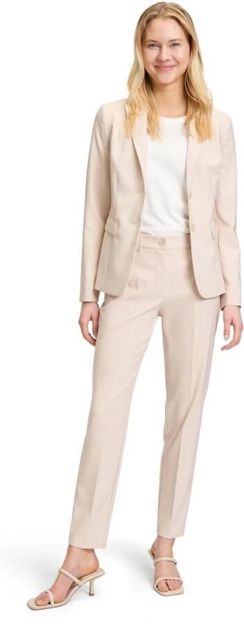 Betty Barclay Klassieke zakelijke broek met plooi Beige Dames - Foto 2