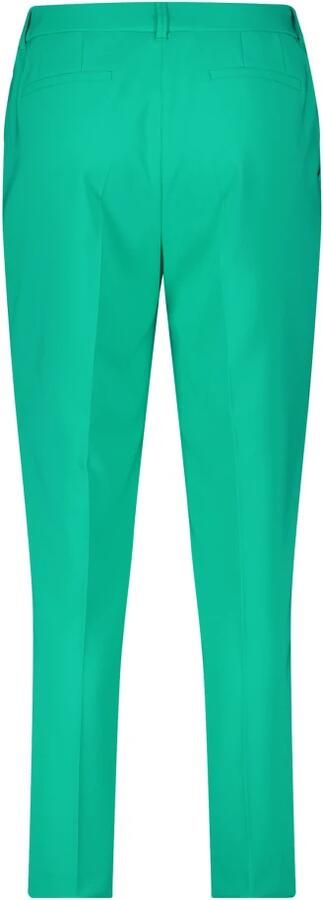 Betty Barclay Klassieke zakelijke broek met vouw Green Dames - Foto 4