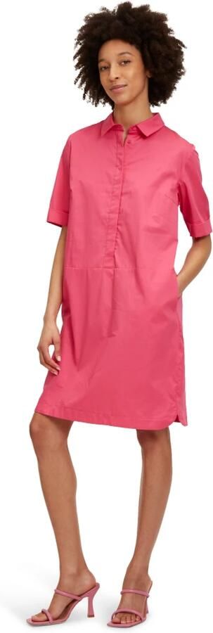 Betty Barclay Knielange overhemdjurk met blinde knoopsluiting - Foto 3