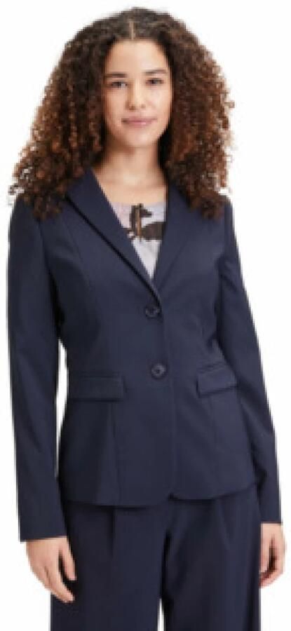 Betty Barclay Korte Blazer Jas 1 1 Arm Blue Dames - Foto 4