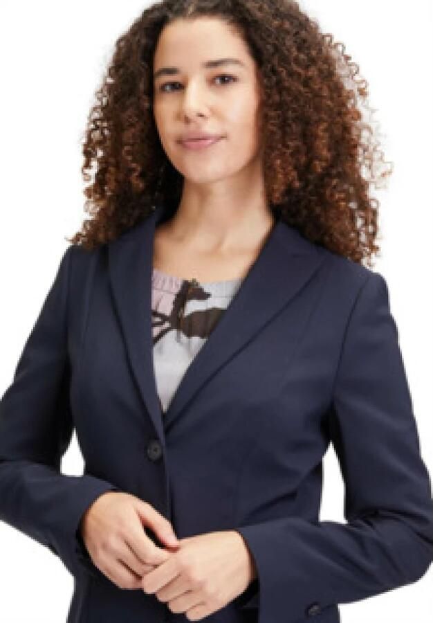 Betty Barclay Korte Blazer Jas 1 1 Arm Blue Dames - Foto 2