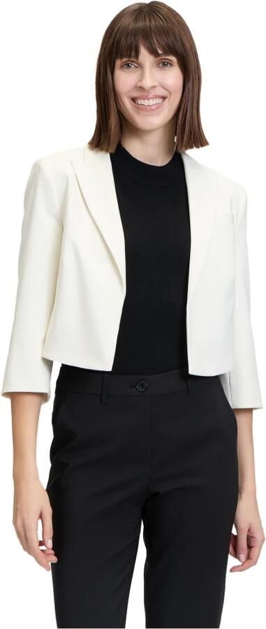 Betty Barclay Korte blazer met paspelzak op de borst - Foto 2