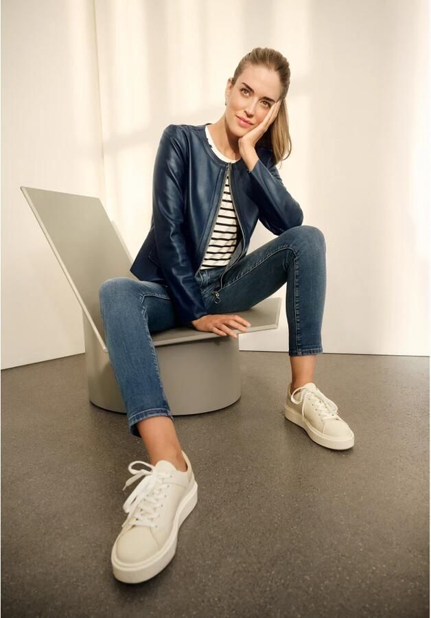 Betty Barclay Korte Blazerjas 1 1 Arm Blue Dames - Foto 5