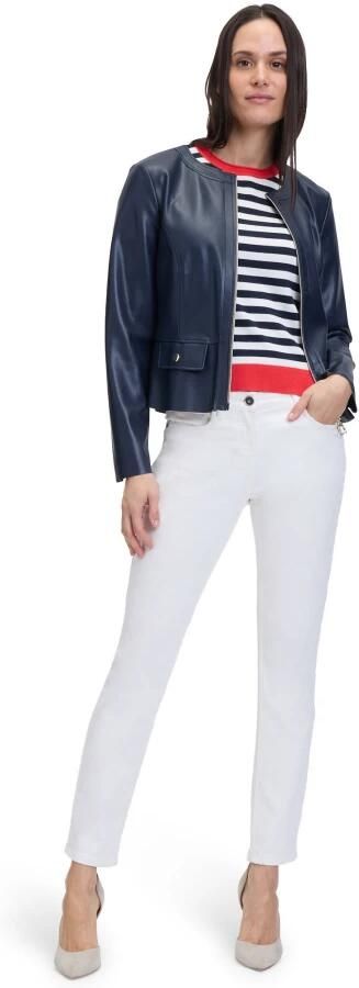 Betty Barclay Korte Blazerjas 1 1 Arm Blue Dames - Foto 4