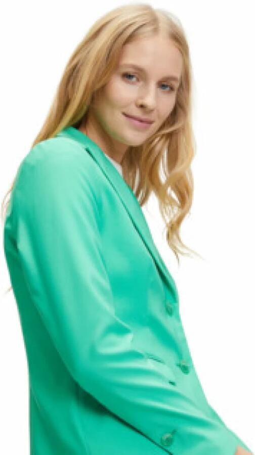Betty Barclay Korte Blazer Single-Breasted 1 1 Arm Green Dames - Foto 2
