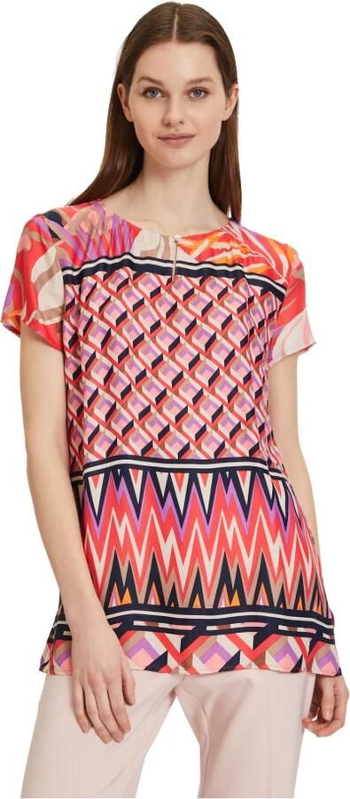 Betty Barclay Blouseshirt van viscose met all-over motief - Foto 3