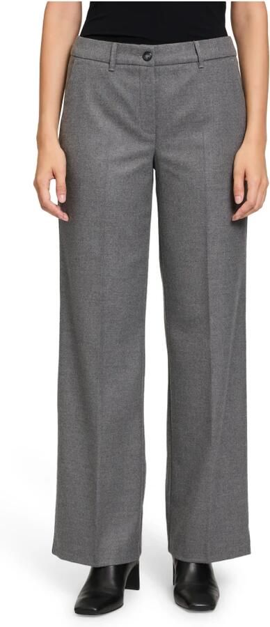 Betty Barclay Wide leg stoffen broek met persplooien - Foto 2