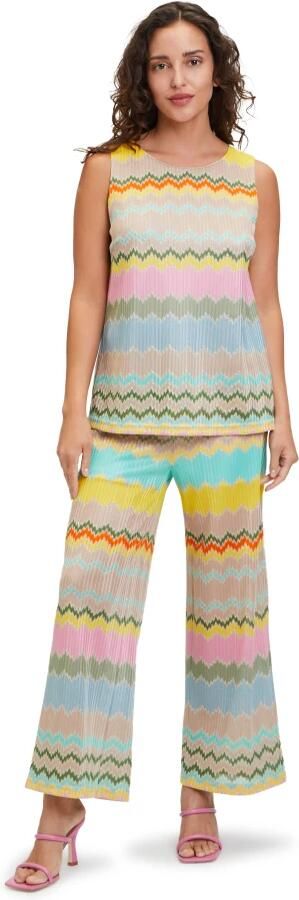 Betty Barclay Mouwloze Jumpsuit Trendy Stijl Multicolor Dames