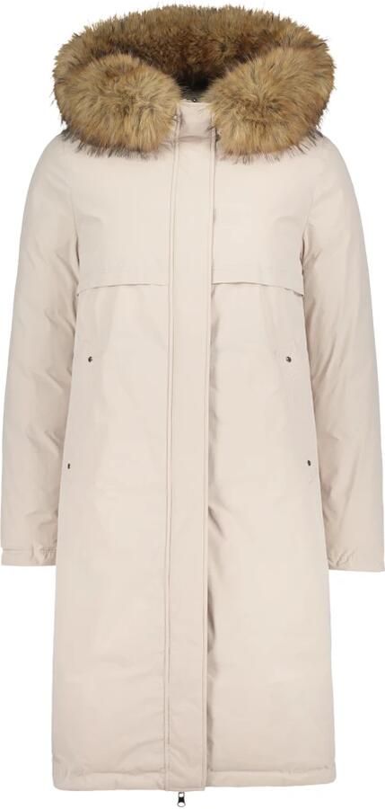 Betty Barclay Gewatteerde lange jas met imitatiefelbeet - Foto 5