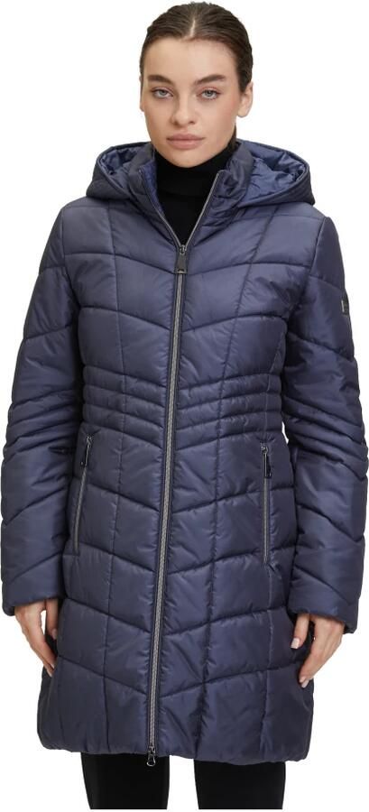 Betty Barclay Outdoorjas met afneembare capuchon Blue Dames