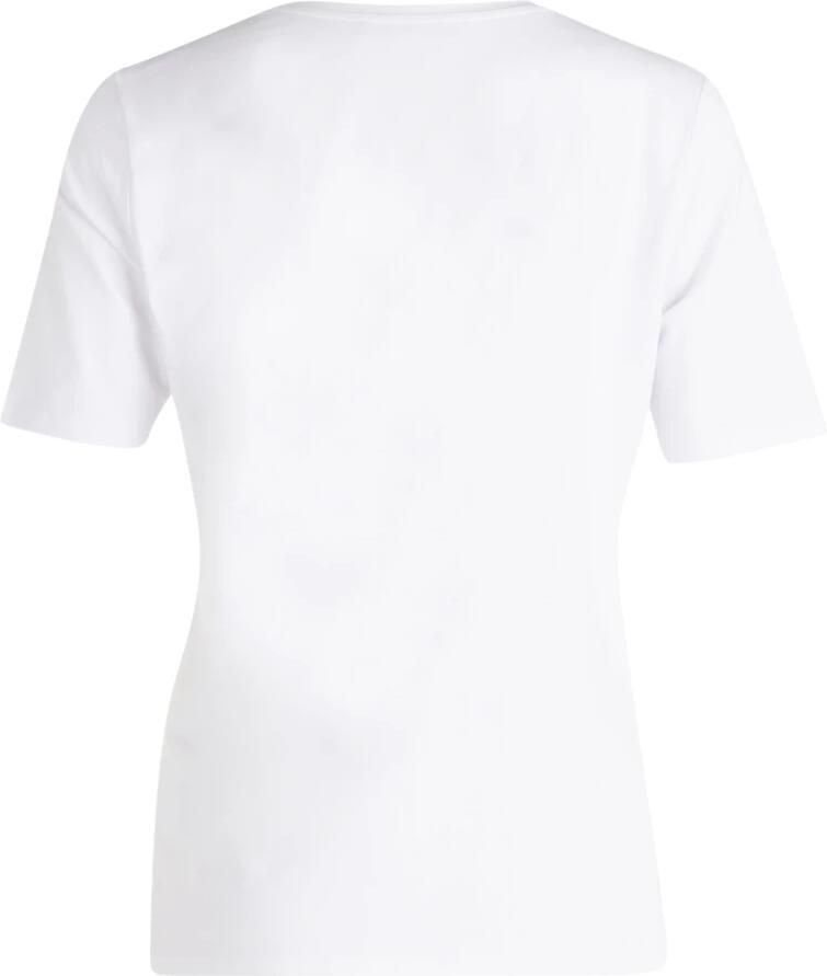 Betty Barclay Plaatsing Basic Shirt met Glitterstenen White Dames