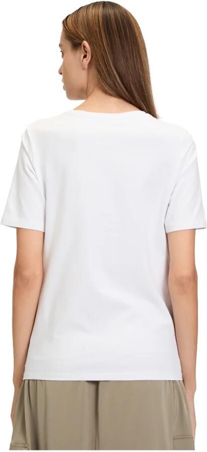 Betty Barclay Plaatsing Basic Shirt met Glitterstenen White Dames - Foto 2