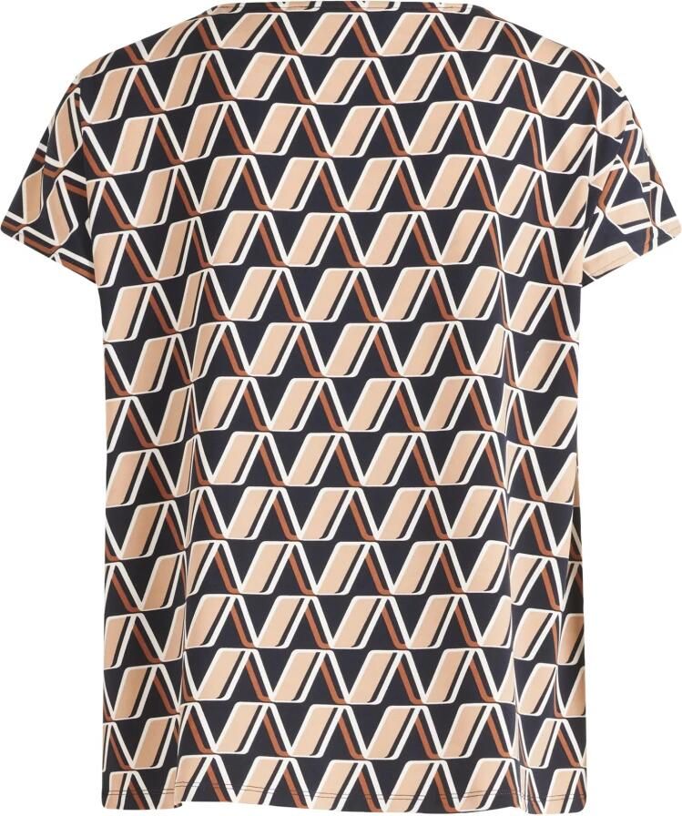 Betty Barclay Printshirt met Watervalhals Multicolor Dames - Foto 4